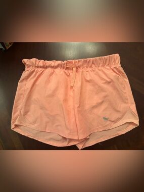 abercrombie kids Peach Elastic Waist Shorts
